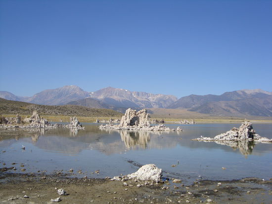 Blick vom Monolake Richtung Yosemite NP