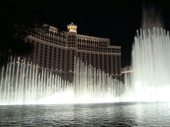 Wasserspiele am Bellagio