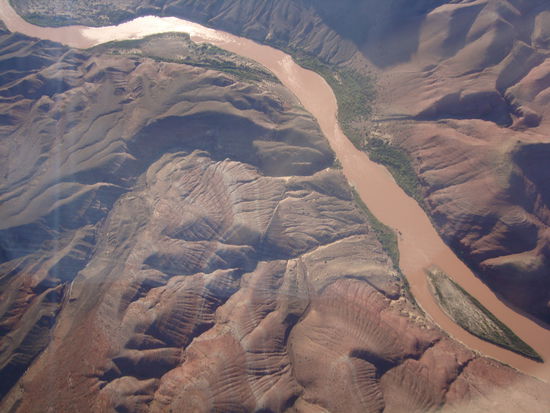 Der Colorado-River von oben