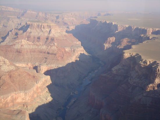 Und noch einmal über dem Colorado River