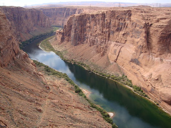 Der Glen Canyon von oben