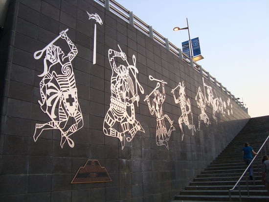 Das Cherokee-Erbe ist immer wieder sichtbar...