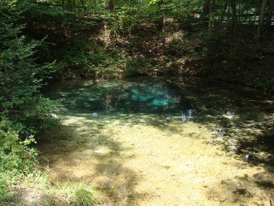 Blue Hole (der hiesige Blautopf )