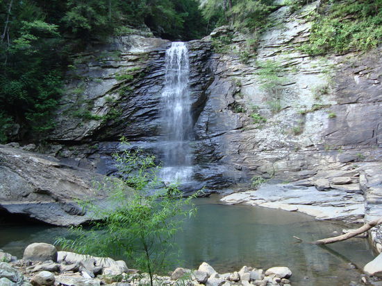 Wasserfall zum Baden