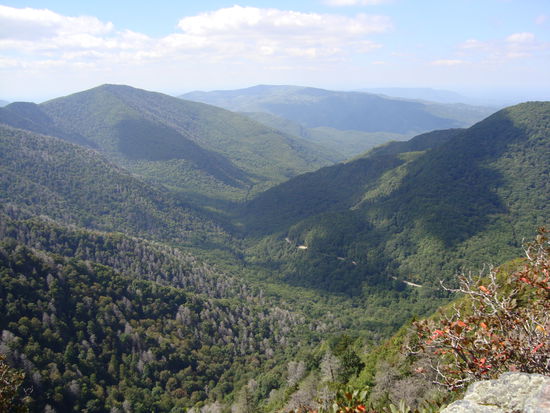 Blick von den Chimney Tops