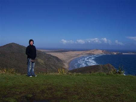 Der kleine Joe am Cape Reinga