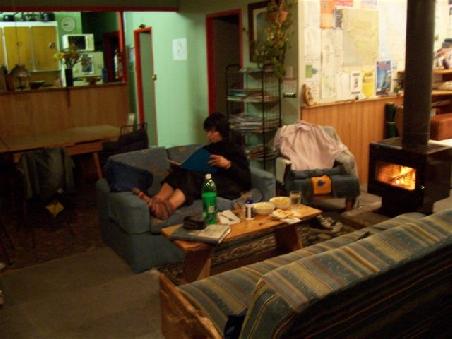 Nici im "House of Harmony"-Hostel. Wir waren an diesem Abend die einzigen dort.