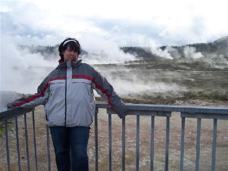 Noch ein kleiner Walk bei den "Craters of the Moon", nahe Taupo.