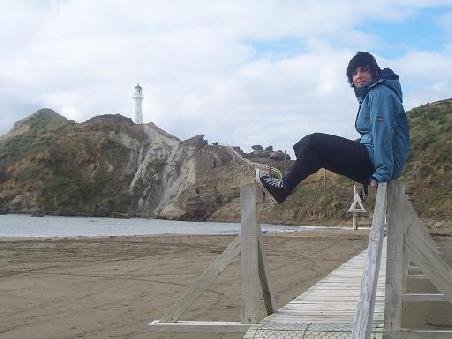 Ein kleiner Joe auf dem Weg zum Castle Point