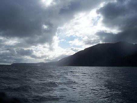 Das letzte Stueck, bevor der Sound ins
Meer muendet.