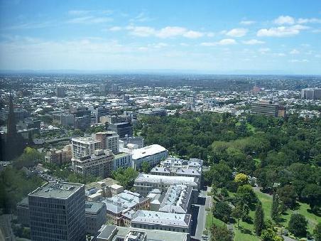 Melbourne von oben