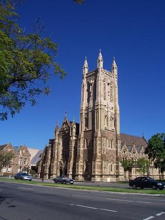 Die Kathedrale von Adelaide