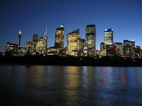 Die Skyline von Sydney