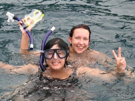 Allzeit bereit zur Expedition der Unterwasserwelt