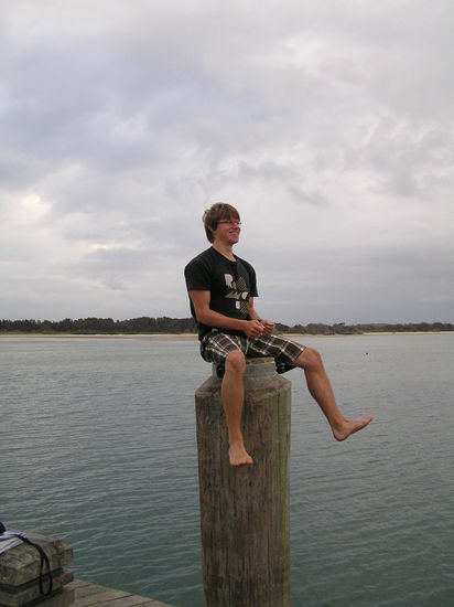 Spaß am Pier mit Matt fuckin Damon!! 