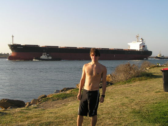 Die Frachter waren schon beeindruckend!