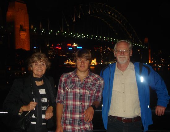 Vor der Harbour Bridge