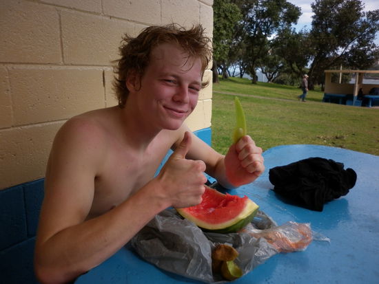 Dannach unsere kleine Stärkung