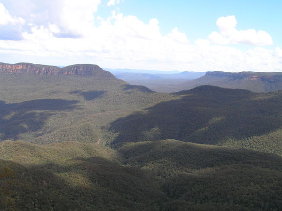 Der Blick vom Echo Point
