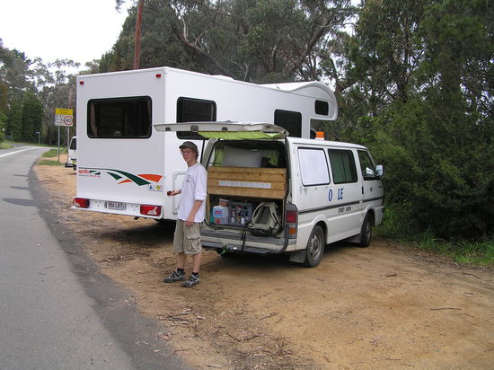 Da können wir leider nicht ganz mithalten.... Nachts standen wir hier komplett allein.