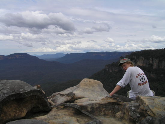 Netter Ausblick während unseres kleinen Mittags