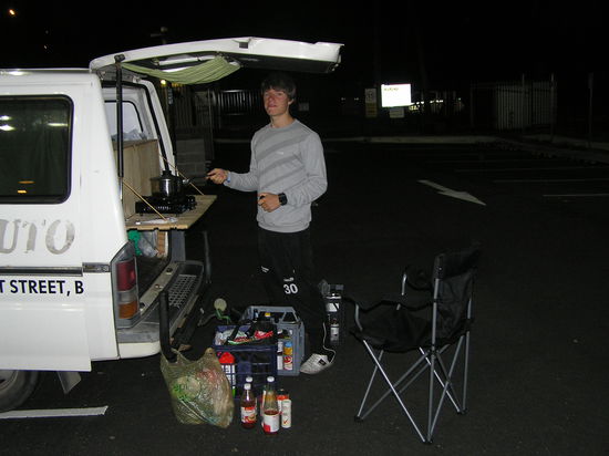 Wie gut das wir alles dabei haben so können wir es uns einfach überall gut gehen lassen.