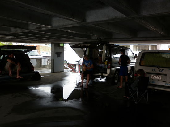 Gut etwas düster wars, aber zumindestens trocken!