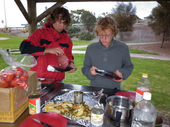 So macht man das in Australien...