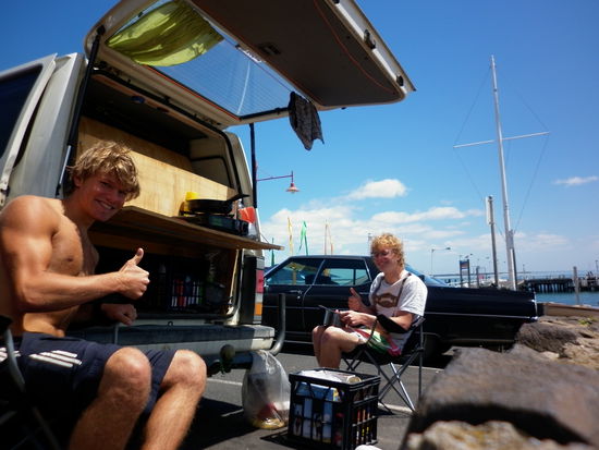 ... dann gefrühstückt!