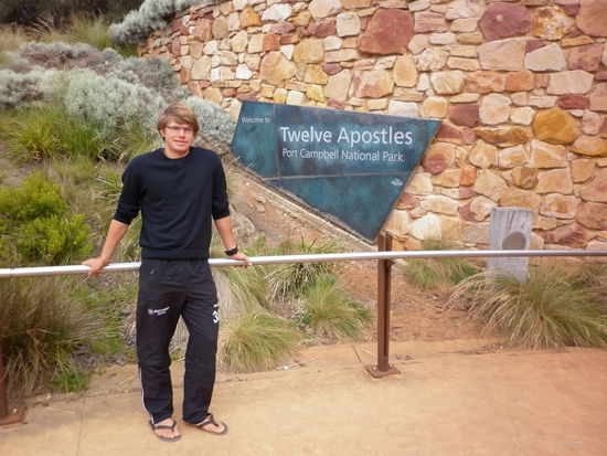 Nun zur Hauptattraktion: die 12 Apostel