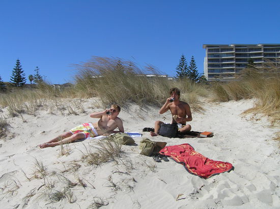 Oettinger am Scarborough Beach