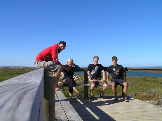 Der Hansen Bay Look Out war zugegebenermaßen auch nicht der wahre Knaller, aber die Sonne hat sich in ihrem Sonntagskleid gezeigt, da wars trotzdem schön.