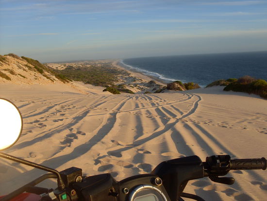 Kein Wunder bei der Strecke