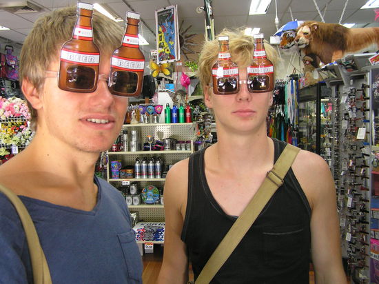 Die Faxen können natürlich nicht ausbleiben!