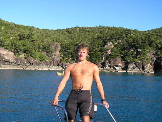 Unsere schöne Kulisse zum Schnorcheln.