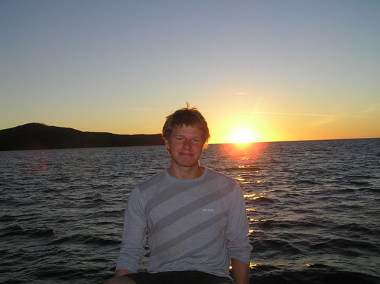 Man segelte auch am zweiten Abend in den Sonnenuntergang.