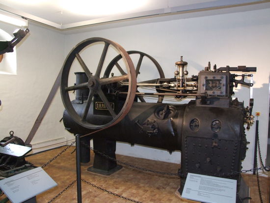 Olbernhau eine schöne Dampfmaschine