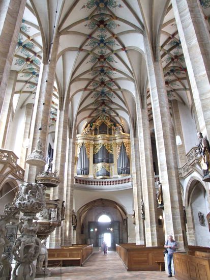 Freiberg - Dom mit Silbermannorgel