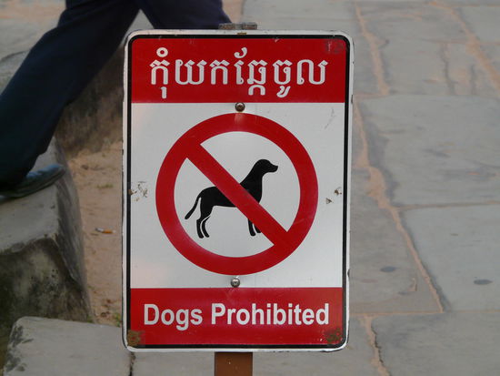 Wir muessen leider draussen bleiben