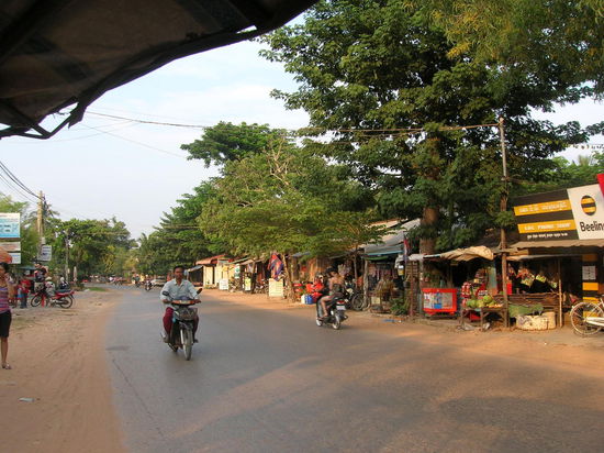 Stassenansichten Siem Reap