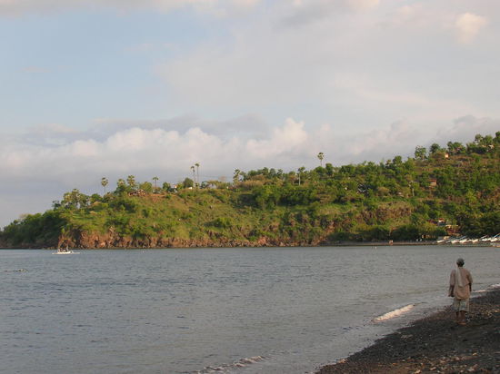 Unsere Bucht in der Abendsonne