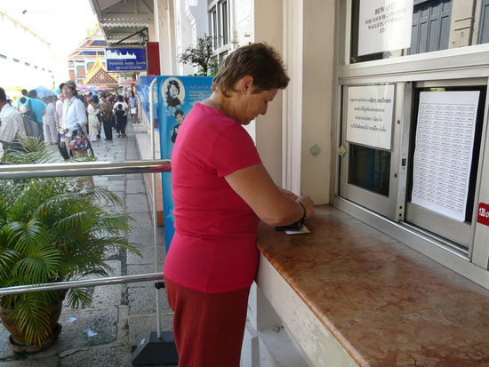 Am Anfang steht der Eintritt....