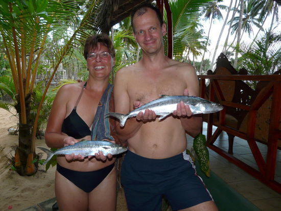 Fette Beute nach getaner Arbeit....hmmm lecker!