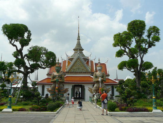 Aufbewahrungsort der Asche von RamaII - Begründer des heutigen Bangkok