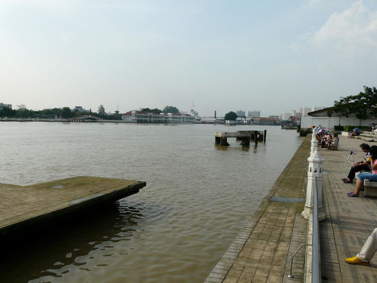 Still ruht der Fluss, da ist doch was im Busch....