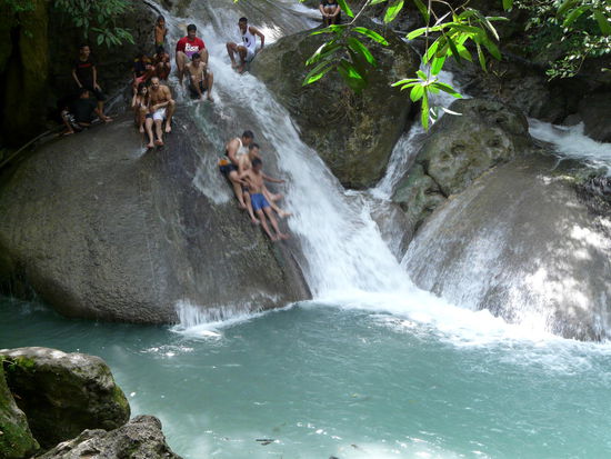 Wasserrutsche made by Nature