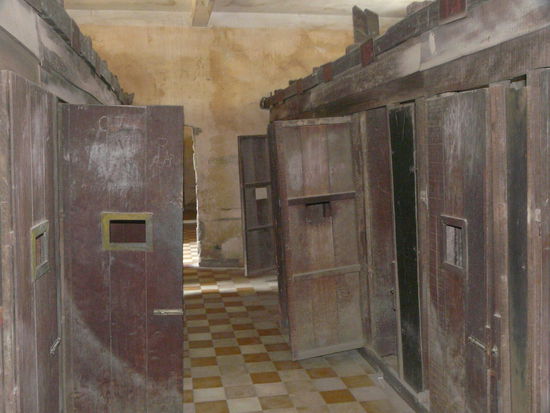 Diese Holzverschläge sind alles Zellen