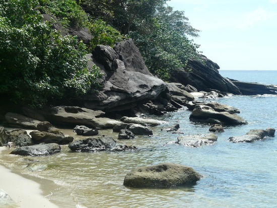 Unser kleiner Hotelstrand