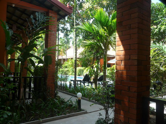 Aussicht von der Terrasse