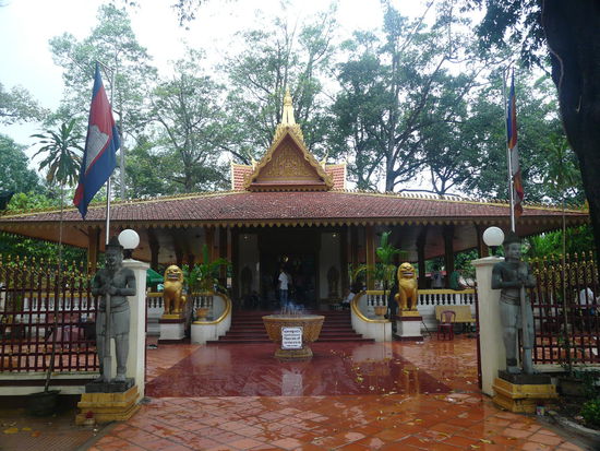Zuflucht vor dem Regenguss....